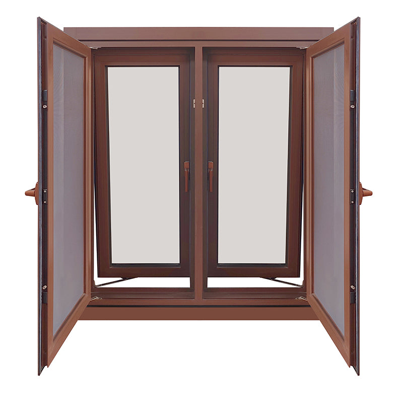 Open the upper hanging window externally Folding window Push and level the Windows Sash window