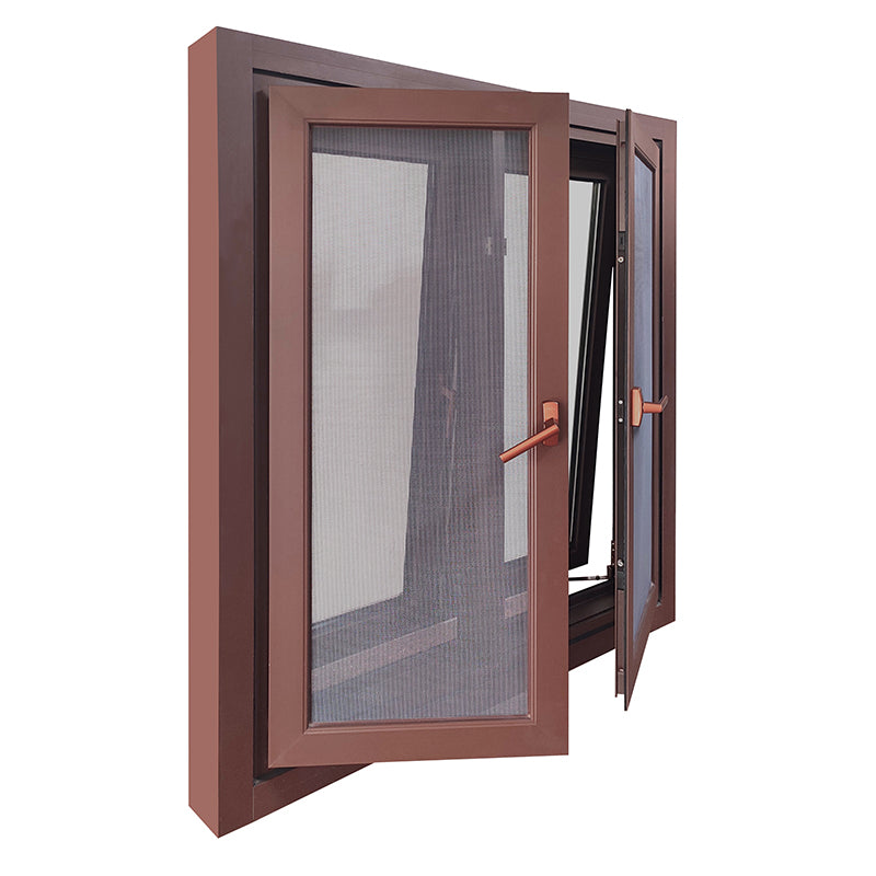 Open the upper hanging window externally  Folding window  Push and level the Windows  Sash window